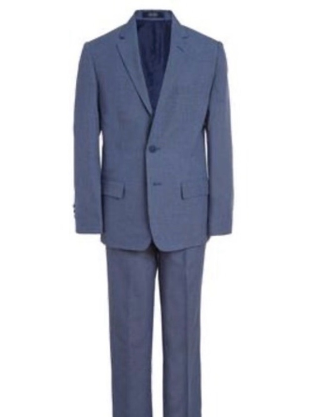 Nautica Big Boys 2-piece. Micro-Texture Suit - Dark Blue Size 12
